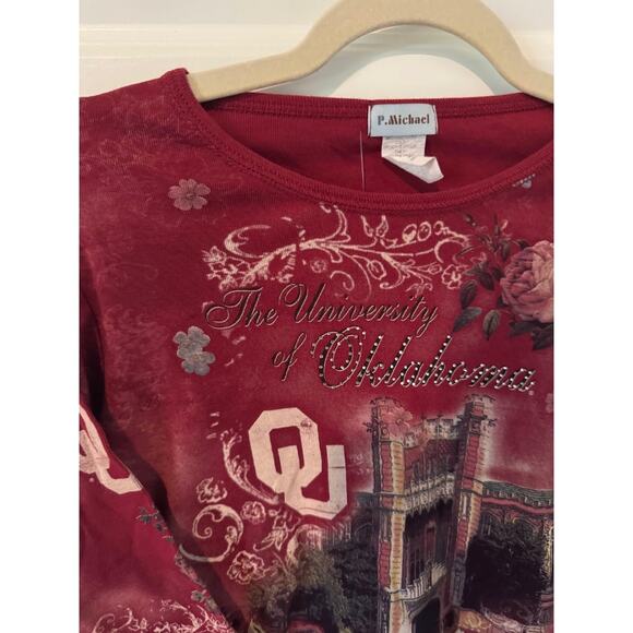 Urban Outfitters Vintage Oklahoma Graphic Long Sleeve Tee Sources - Picture 2 of 4